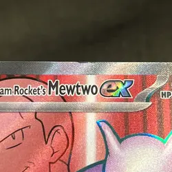 Pokemon TCG Team Rockets Mewtwo EX 213/182 Full Art Destined Rivals - Image 3
