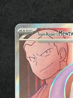 🔥 Pokemon TCG Team Rocket’s Mewtwo ex 213/182 SV10 Destined Rivals NM 🔥 - Image 2