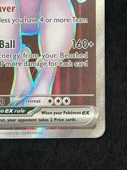 🔥 Pokemon TCG Team Rocket’s Mewtwo ex 213/182 SV10 Destined Rivals NM 🔥 - Image 4