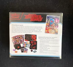 Pokemon TCG - Destined Rivals Pokemon Center Elite Trainer Box ETB Sealed - Image 3