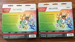 Pokemon TCG First Partner Illustration Collection 30th Lot of 2 New Sealed - Image 4