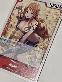 One Piece TCG CCG Nami ST01-007 Tournament Pack Vol. 3 Promo Non Holo NM - Image 3