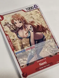 One Piece TCG CCG Nami ST01-007 Tournament Pack Vol. 3 Promo Non Holo NM - Image 4