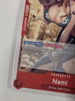 One Piece TCG CCG Nami ST01-007 Tournament Pack Vol. 3 Promo Non Holo NM - Image 5