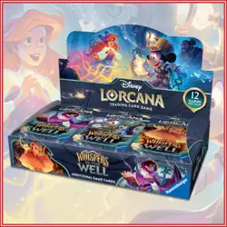 Disney Lorcana TCG: Whispers in the Well Booster Box 24 Booster Packs ❄ - Image 1