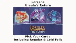 Lorcana Disney Ursula's Return PICK YOUR CARD with Regular Super Rare & Foils - Image 1