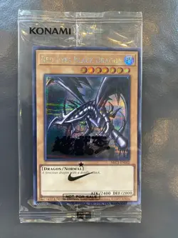 Yugioh Red-Eyes Black Dragon Promo NKC1-EN002 2025 Limited Edition Card Only - Image 1