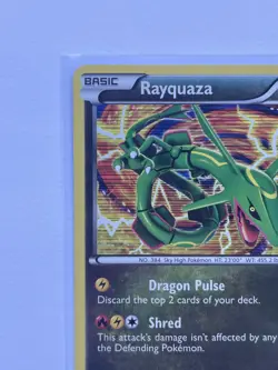 Rayquaza 11/20 Dragon Vault Holo Pokemon Card - NEAR MINT - Image 5