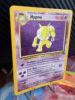 Hypno 8/62 Holo Fossil MP WOTC Pokemon Card 1999 - Image 4