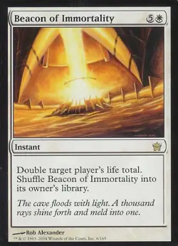 Beacon of Immortality - Damaged / Poor MTG Fifth Dawn - Image 1