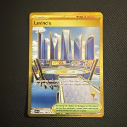 Levincia 244/182 Hyper Rare Destined Rivals Pokemon TCG Card NM - Image 1