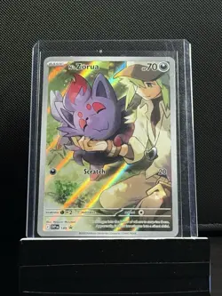 Pokemon TCG Journey Together N's Zorua #189 Holo Promo Card - Image 1