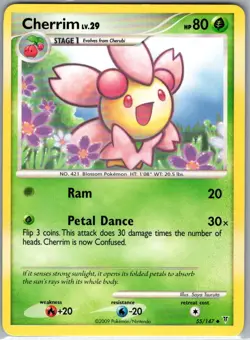 Cherrim 55/147 Non Holo Supreme Victors - Pokemon Card - NM - Image 1