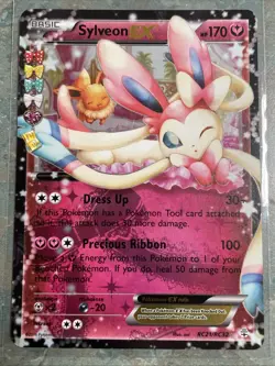 Sylveon EX RC21/RC32 - Radiant Collection Generations Pokemon Card - NM - Image 1