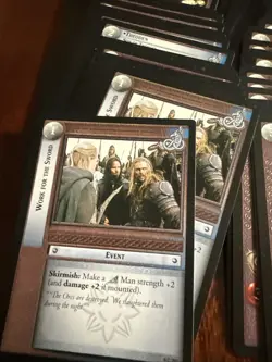 Decipher Lord Of The Rings TCG Elven And Rohan Bulk/uncommon Card Lot - Image 2