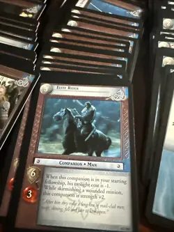 Decipher Lord Of The Rings TCG Elven And Rohan Bulk/uncommon Card Lot - Image 3