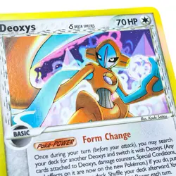 Deoxys Holon Phantoms 5/110 Holo Rare Delta Species Pokemon Card - LP - Image 3