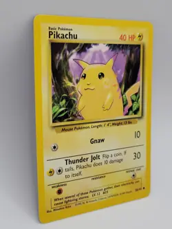Pikachu 58/102 Yellow Cheeks Base Set Pokemon Card LP WOTC 1999 - Image 5