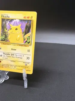 Pikachu Yellow Cheeks 58/102 Pokemon TCG Shadowless Base Set Card - Image 3