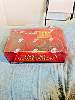 2017 Magic: The Gathering Hour of Devastation Sealed Booster Box - Image 1