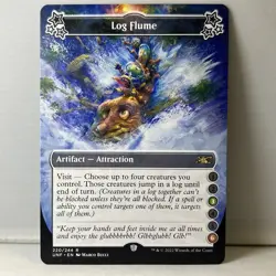 Log Flume (220) Unfinity UNF MTG Magic The Gathering - Image 1
