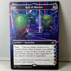 Hall Of Mirrors (216) Unfinity UNF MTG Magic The Gathering - Image 1