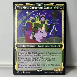 The Most Dangerous Gamer (266) Unfinity UNF MTG Magic The Gathering - Image 1