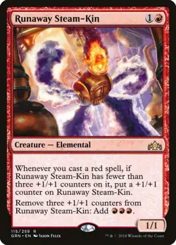 Runaway Steam-Kin Rare Guilds of Ravnica Magic: The Gathering Near Mint - Image 1