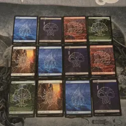 MTG Spider-Man: Full Art Lands Lot ☆ 12 - Image 1