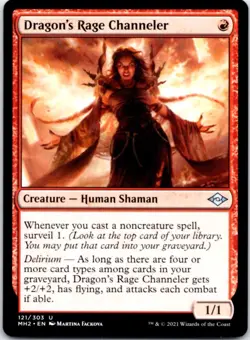 Dragon's Rage Channeler Modern Horizons 2, 121 NM - Image 1