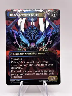 Emet-Selch, Unsundered 0394 Borderless Foil Final Fantasy FIN MTG NM - Image 2