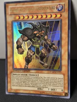 Exodius the Ultimate Forbidden Lord Limited Yugioh Yu-Gi-Oh! Card NM - Image 1