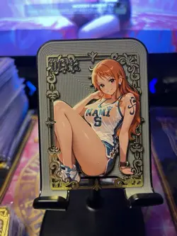 Goddess Story Metal Card Serialized Anime Waifu Nami Random # - Image 1