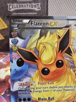 Pokemon Flareon EX RC28/RC32 Generations Ultra Rare Full Art Holo NM - Image 3
