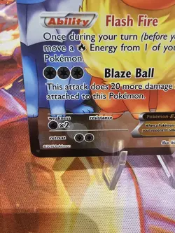 Pokemon Flareon EX RC28/RC32 Generations Ultra Rare Full Art Holo NM - Image 4