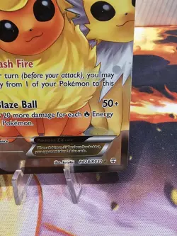 Pokemon Flareon EX RC28/RC32 Generations Ultra Rare Full Art Holo NM - Image 5
