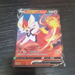 Pokemon TCG Fusion Strike 043/264 - CINDERACE V - Ultra Rare - NM - Image 1