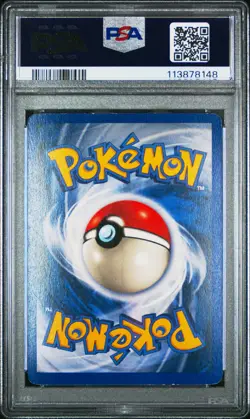 1999 POKEMON GAME SHADOWLESS #1 ALAKAZAM-HOLO PSA 5 - Image 2