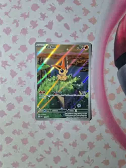 Victini SVP 208 - Illustraion Rare Black Star Promo (Black Bolt) Pokemon - Image 1
