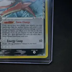 Pokemon Deoxys EX Holon Phantoms 3/110 Holo Rare Delta Species Card 2006 - Image 4