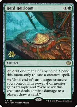 Herd Heirloom FOIL - Prerelease Cards (PRE) NM MTG - Image 1