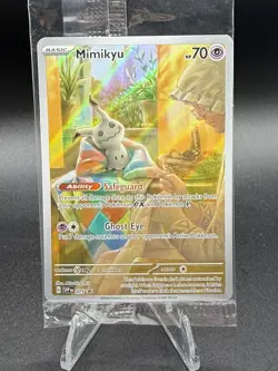 Pokemon TCG NM SEALED Mimikyu 075 Sv: Scarlet & Violet Promo Cards Holo 2024 - Image 2
