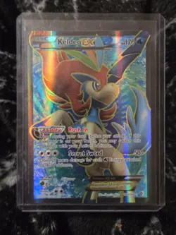 Keldeo EX Holo Full Art Card Boundaries Crossed 142/149 - Image 1