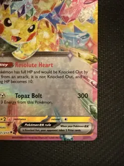 Ascending Hero's Pikachu Ex 57/217 Pokemon Card - Image 4