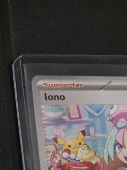 Pokemon TCG Iono Full Art Holo Rare Card 269/193 Paldea Evolved - Image 3