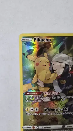 Pokemon Pikachu TG05/TG30 Full Art Ultra Rare Holo Card Swsh11 Lost Origin - Image 5