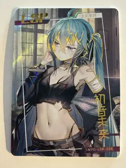 HATSUNE MIKU LSP SNPD-LSP-003 Sakura Story Goddess Story Collectible Card - Image 1