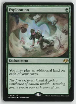 Exploration Lightly Played 159 Dominaria Remastered Magic: The Gathering - Image 1