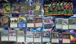MTG teenage mutant ninja turtles pizza bundle Contents Lot With Hits - Image 1