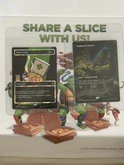 MTG teenage mutant ninja turtles pizza bundle Contents Lot With Hits - Image 4